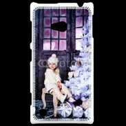 Coque Nokia Lumia 720 Sapin de Noël et petite fille