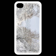 Coque iPhone 4 / iPhone 4S Forêt enneigée