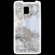 Coque LG P990 Forêt enneigée