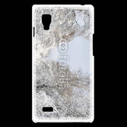 Coque LG Optimus L9 Forêt enneigée