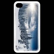 Coque iPhone 4 / iPhone 4S paysage d'hiver 4