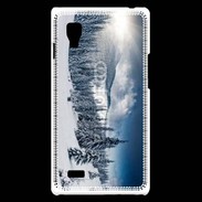 Coque LG Optimus L9 paysage d'hiver 4