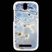 Coque HTC One SV Nature enneigée