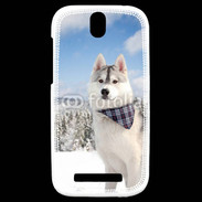 Coque HTC One SV Husky hiver 2