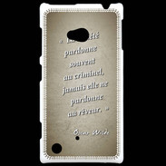 Coque Nokia Lumia 720 Société rêveur Sepia Citation Oscar Wilde