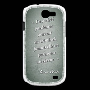 Coque Samsung Galaxy Express Société rêveur Vert Citation Oscar Wilde