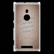 Coque Nokia Lumia 925 Ami poignardée Rouge Citation Oscar Wilde