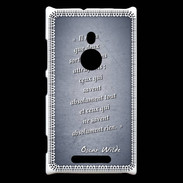 Coque Nokia Lumia 925 Gens attrayants Bleu Citation Oscar Wilde