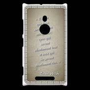 Coque Nokia Lumia 925 Gens attrayants Sepia Citation Oscar Wilde