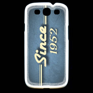 Coque Samsung Galaxy S3 Since 1952 Bleu