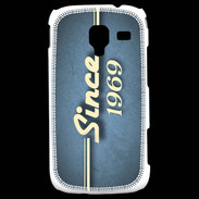 Coque Samsung Galaxy Ace 2 Since 1969 Bleu