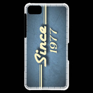 Coque Blackberry Z10 Since 1977 Bleu