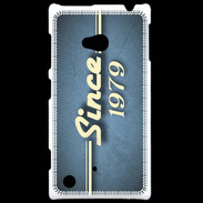 Coque Nokia Lumia 720 Since 1979 Bleu