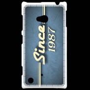 Coque Nokia Lumia 720 Since 1987 Bleu