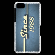 Coque Blackberry Z10 Since 1988 Bleu