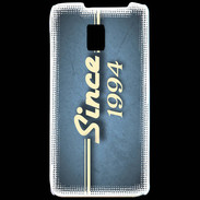 Coque LG P990 Since 1994 Bleu