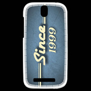 Coque HTC One SV Since 1999 Bleu
