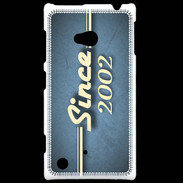 Coque Nokia Lumia 720 Since 2002 Bleu