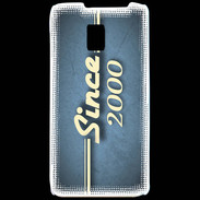 Coque LG P990 Since 2000 Bleu