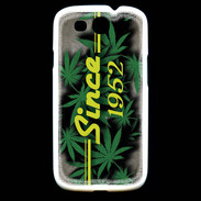 Coque Samsung Galaxy S3 Since cannabis 1952