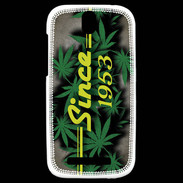 Coque HTC One SV Since cannabis 1953