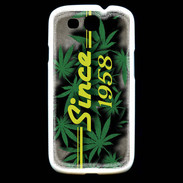 Coque Samsung Galaxy S3 Since cannabis 1958