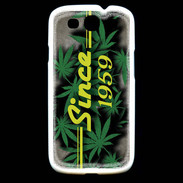 Coque Samsung Galaxy S3 Since cannabis 1959