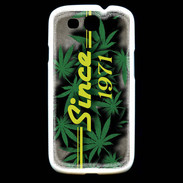Coque Samsung Galaxy S3 Since cannabis 1971