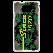 Coque Samsung Galaxy S2 Since cannabis 1970