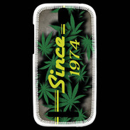 Coque HTC One SV Since cannabis 1974