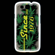 Coque Samsung Galaxy S3 Since cannabis 1976