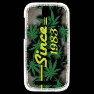 Coque HTC One SV Since cannabis 1983