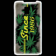 Coque LG P990 Since cannabis 1986