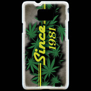 Coque Samsung Galaxy S2 Since cannabis 1981