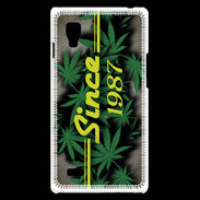 Coque LG Optimus L9 Since cannabis 1987
