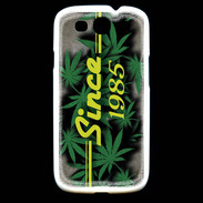 Coque Samsung Galaxy S3 Since cannabis 1985