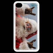Coque iPhone 4 / iPhone 4S Père Noêl 3