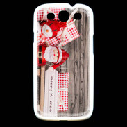 Coque Samsung Galaxy S3 Décoration de Noël