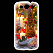 Coque Samsung Galaxy S3 Table de Noël