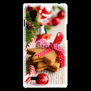 Coque LG Optimus L9 Gâteaux de Noël