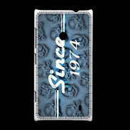 Coque Nokia Lumia 520 Since crane bleu 1974