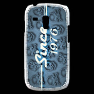 Coque Samsung Galaxy S3 Mini Since crane bleu 1976