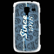 Coque Samsung Galaxy Ace 2 Since crane bleu 1978