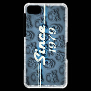 Coque Blackberry Z10 Since crane bleu 1979