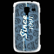 Coque Samsung Galaxy Ace 2 Since crane bleu 1991