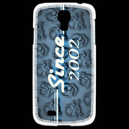 Coque Samsung Galaxy S4 Since crane bleu 2002