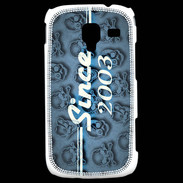 Coque Samsung Galaxy Ace 2 Since crane bleu 2003