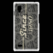 Coque LG Optimus L9 Since crane gris 1950