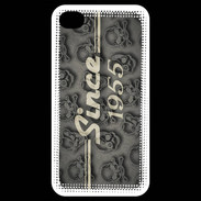 Coque iPhone 4 / iPhone 4S Since crane gris 1955
