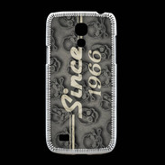 Coque Samsung Galaxy S4mini Since crane gris 1966
